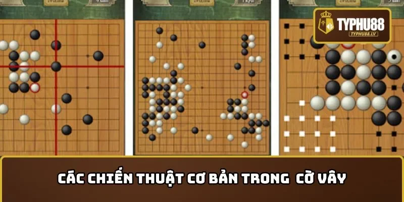 Các chiến thuật cơ bản trong cách chơi cờ vây
